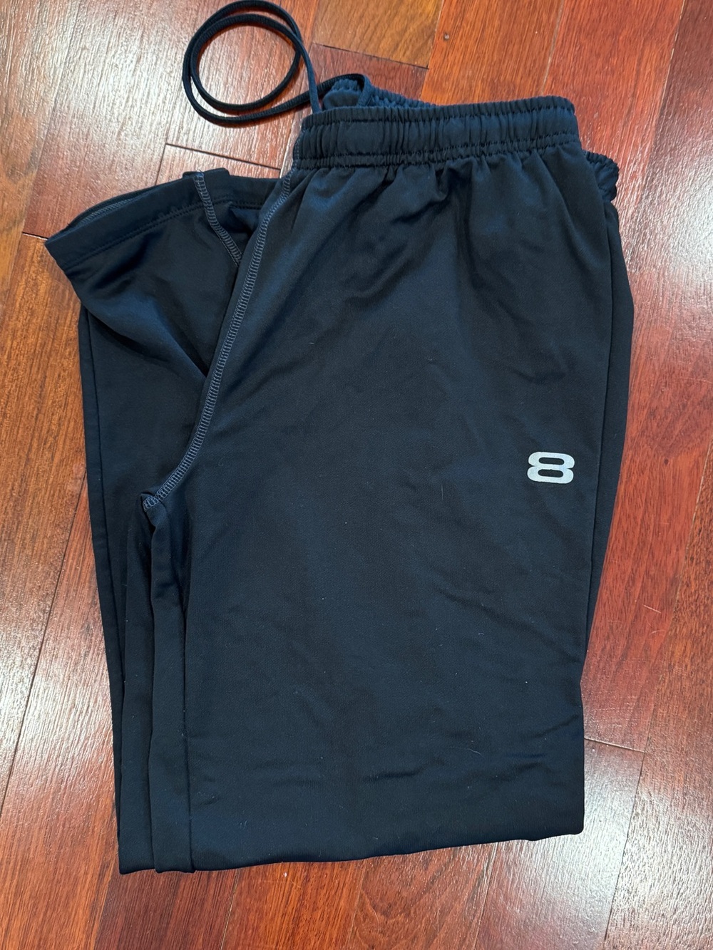 Layer 8 Performance Fleece lined Men's Black Base Layer L